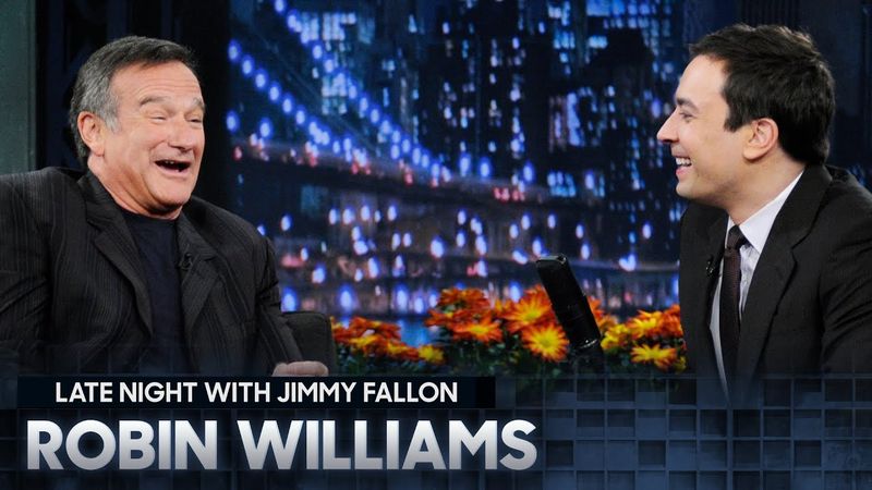 Robin Williams' Improvised Interviews