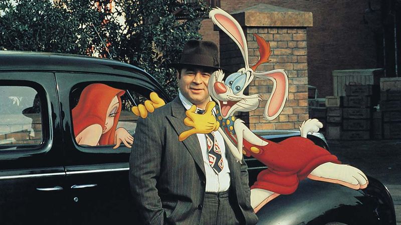 20 Must-See Movies That Blend Live Action with Animation Who Framed Roger Rabbit (1988)